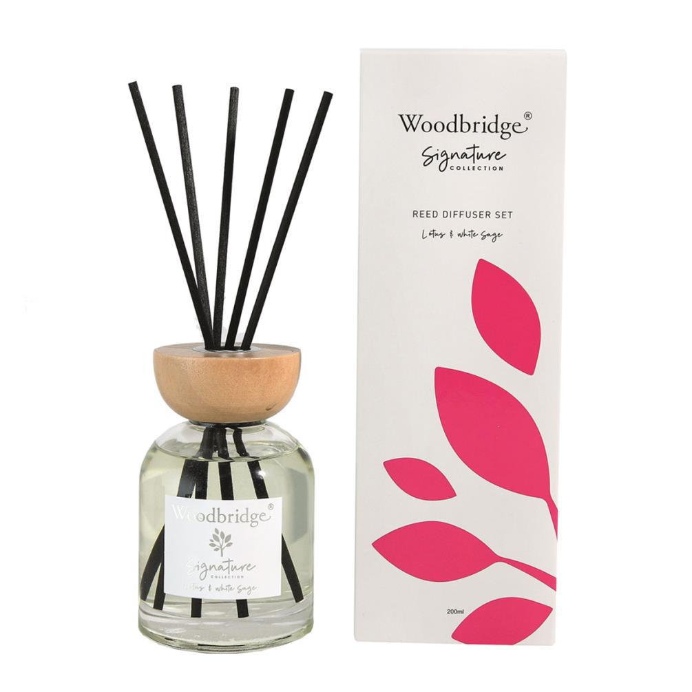 Woodbridge Lotus & White Sage Reed Diffuser - 200ml £14.84